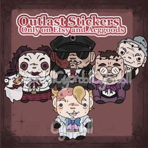 Outlast Trials – Naklejki Prime Asset