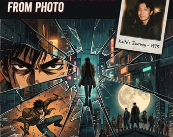 Custom Anime Opening Video from Your Photo | Personalized Anime Intro