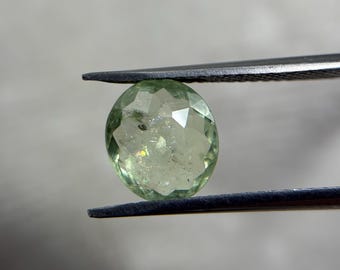 Mist Green Paraiba Tourmaline Gemstone: 1.45 ct Oval Cut, Rare Collector Stone