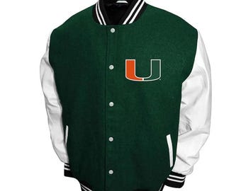 ヴィンテージ 90年代 マイアミ ハリケーンズ NCAA グリーン スウェット