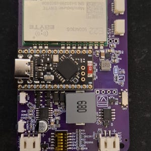 WashTastic - Alimenté par nRF52 et compatible avec l'énergie solaire