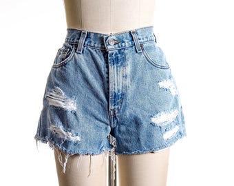 All Sizes Destroyed Ripped Distress Shorts