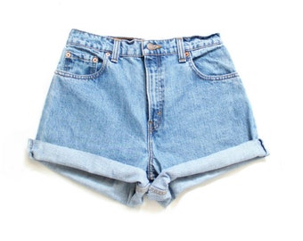 Rolled Up Vintage Shorts   All Sizes