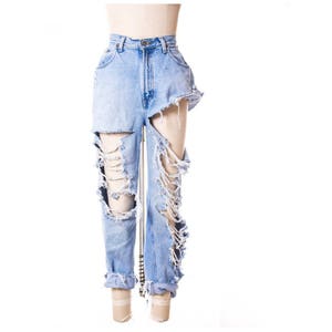 All SIZES  Destroyed Boyfriend Jeans Also in Plus Sizes