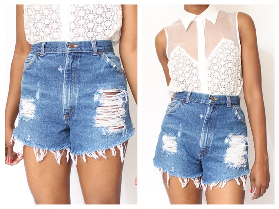 long shorts ripped