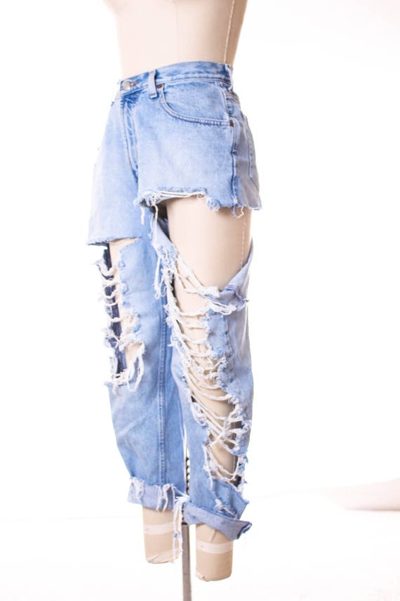All SIZES  Destroyed Boyfriend Jeans Also in Plus… - image 6