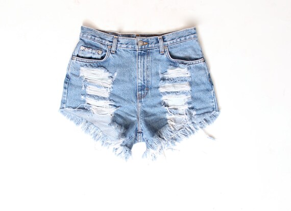 Destroyed Ripped Trashy Distress Daisy 