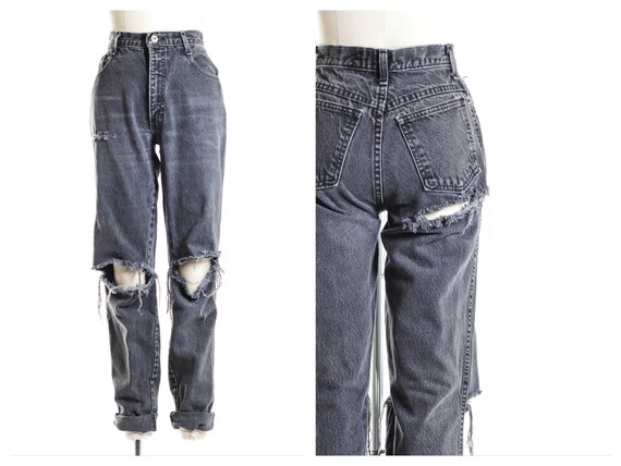 plus size black denim