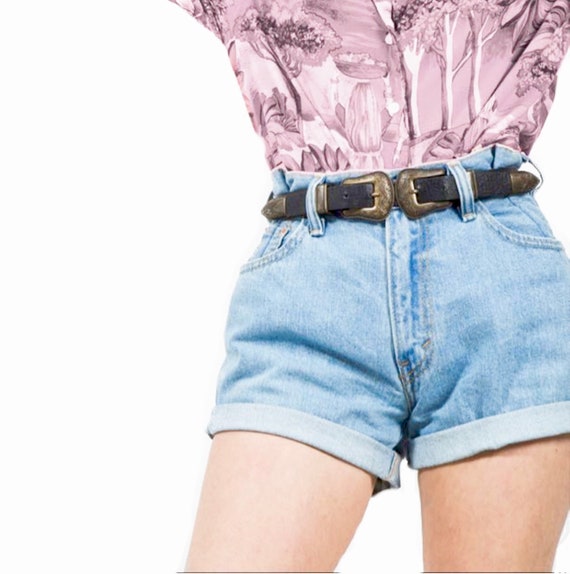 All Sizes  " Rolled Up"  High Waist Shorts