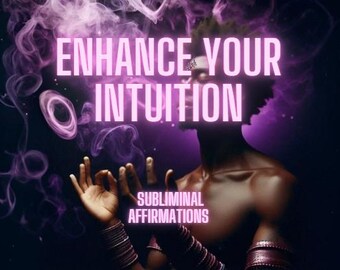 Subliminal Messages Unlock Your Intuition  | Subliminal Rewire for Mental Power  852Hz + Reiki + Sigils