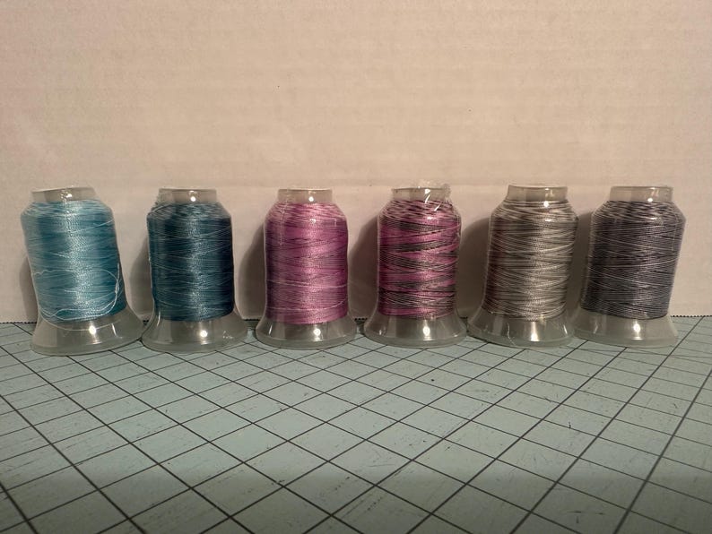 Variegated Machine Embroidery Thread - Etsy