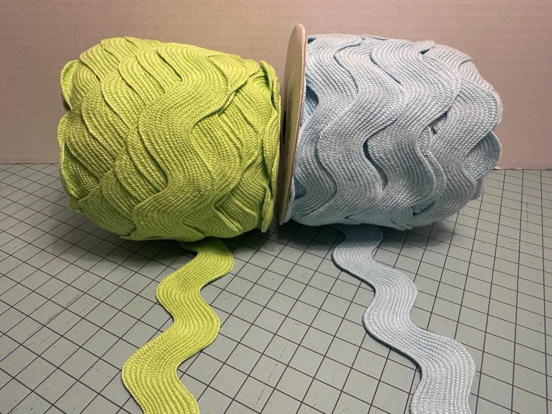 Jumbo Ric Rac Ideas Jumbo Ric Rac 1” Wide Polyester - Etsy