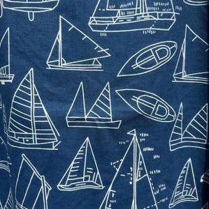 Sailboat canvas fabric