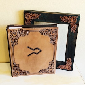 Free Edge Scroll Corner Pattern