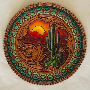 Cactus Round Pattern