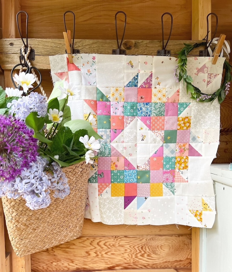 Midsummer Mini PDF Quilt Pattern - Scrap Friendly - Etsy