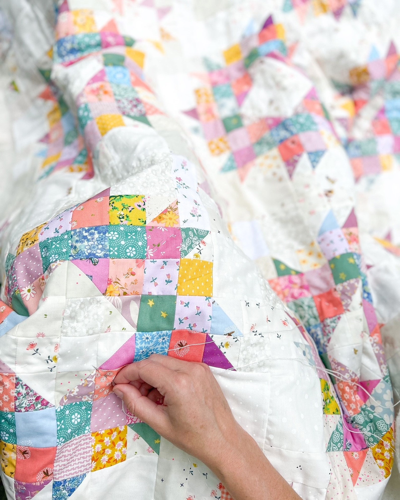 Midsummer Mini PDF Quilt Pattern - Scrap Friendly - Etsy