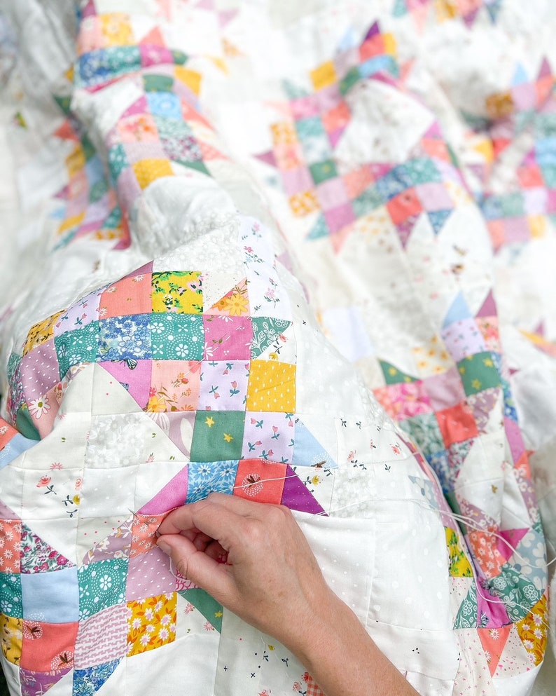 Midsummer Mini PDF Quilt Pattern - Scrap Friendly - Etsy