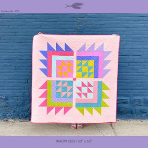 Bear Camp PDF Quilt Pattern - Beginner, Fat Quarter Friendly
