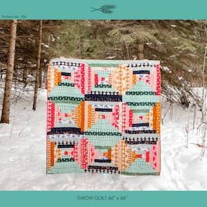 Scrappy Steps Quilt PDF Pattern - Jelly Roll, Scrap, Beginner Friendly