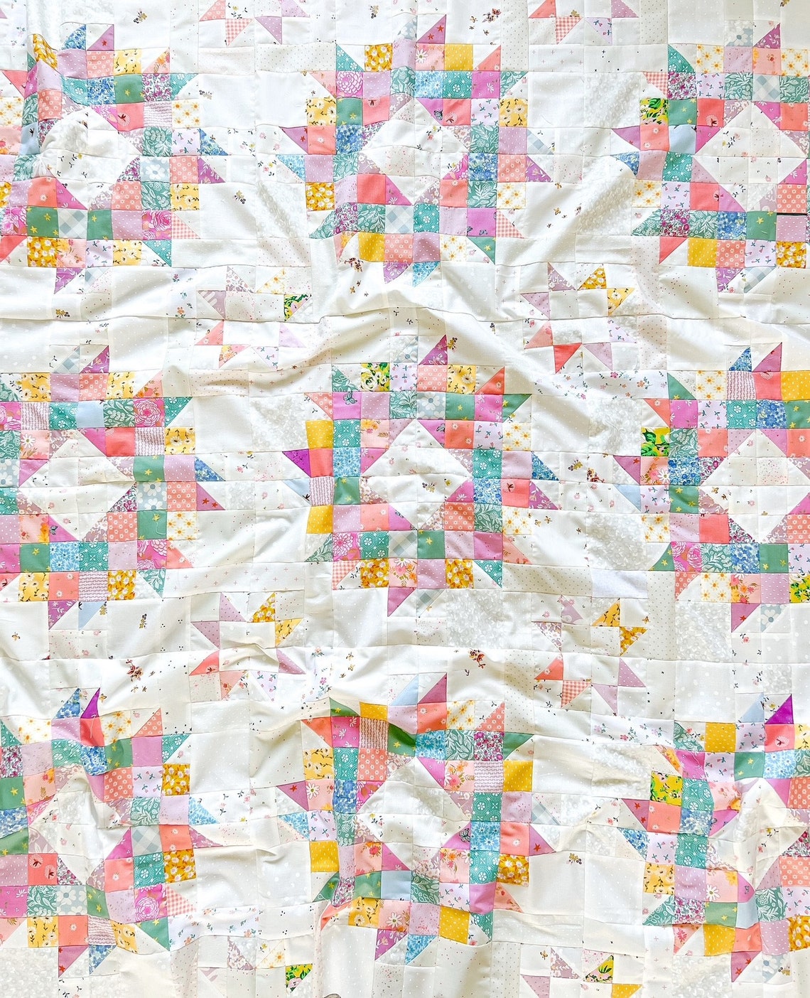 Midsummer Pattern Midsummer Mini PDF Quilt Pattern - Scrap Friendly - Etsy