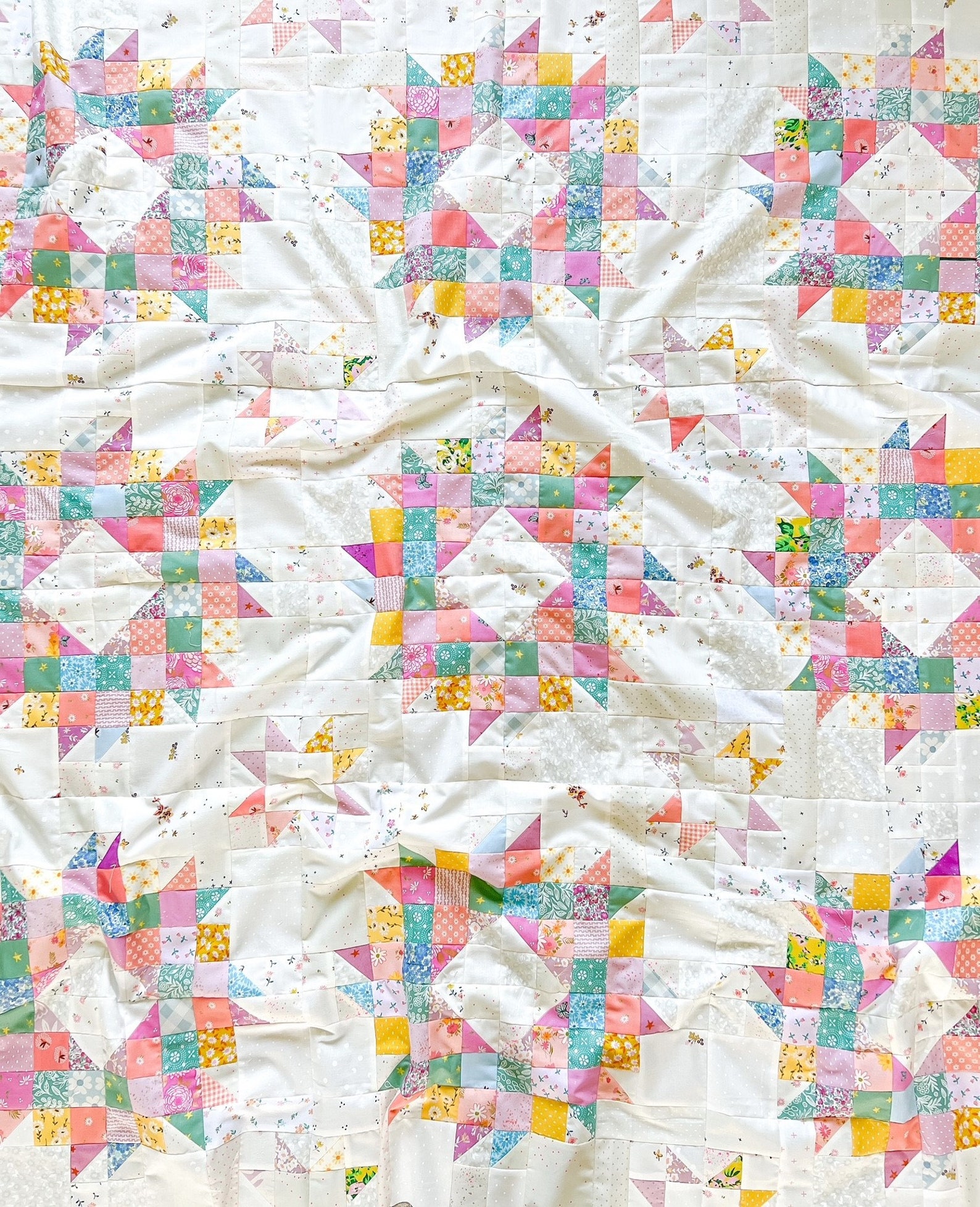 Midsummer Mini PDF Quilt Pattern - Scrap Friendly - Etsy