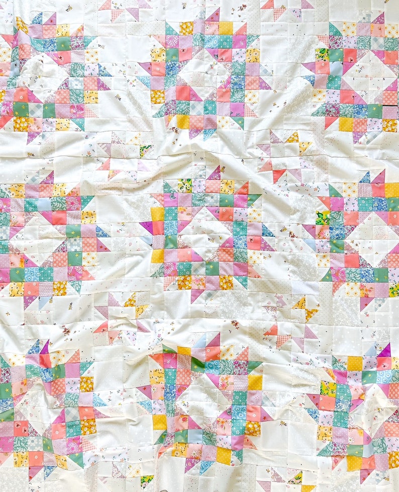 Midsummer Mini PDF Quilt Pattern - Scrap Friendly - Etsy
