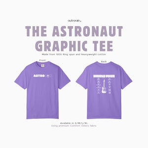 K-pop Astronaut Inspired Graphic Tee | K-pop Concert Inspired Merch | K-pop Merch
