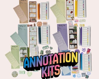 Color Rush Annotation Kit | Tabs, Bookmarks, Pens & Stickers