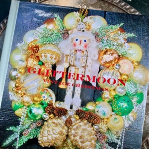 LIBRO DE NAVIDAD VINTAGE GLITTERMOON - Fotografías a todo color - Brillante - Diseños favoritos
