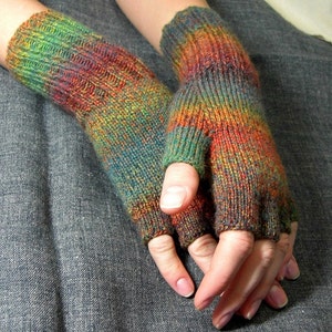 Fingerless Gloves PDF Knitting Pattern: Best Sellers Women's Fingerless Gloves All Sizes image 2