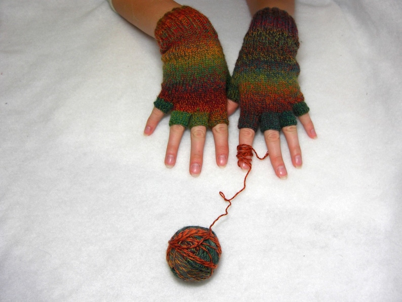 Knit Fingerless Gloves Best Sellers Multicolor Women's Fingerless