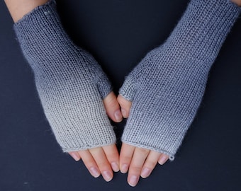 Fingerless Mittens: Minimalist Fingerless Gloves For Her