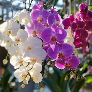 Phalaenopsis Orchid in Assorted Colors – Elegant Indoor Blooming Plant – Low Maintenance, High Impact Gift Idea