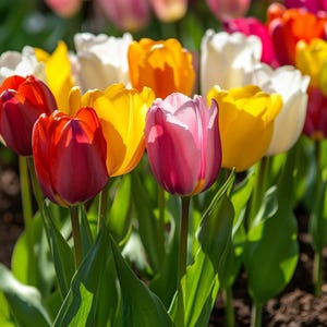 Premium Dutch Tulip Bulbs | Spring Blooming Bulbs | 1/2/5 Bulb Pack | Perfect for Garden or Gifting