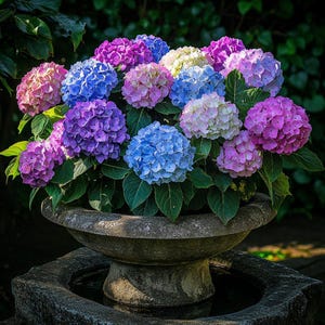 Mixed Color Hydrangea Seeds – Vibrant Multi-Hued Shrubs for Colorful Gardens, Easy-to-Grow Flower Seeds