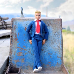 Mens Formal Suit - Doll Clothes - Sewing Pattern