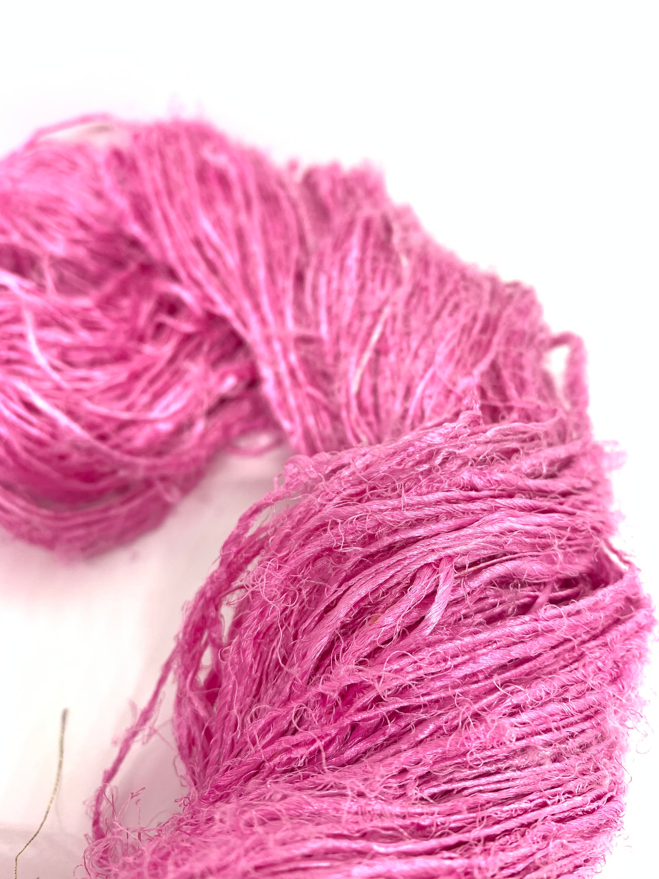 Pure silk yarn handspun silk 100g ethical yarn quality Etsy