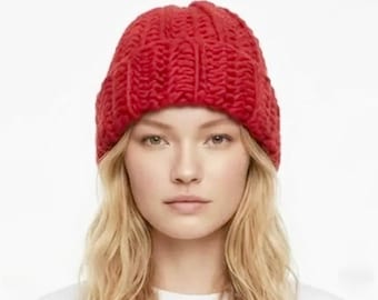 Berretto norvegese in lana, fatto a mano in Scozia. Regalo fatto a mano per una persona speciale. Caldo cappello invernale.