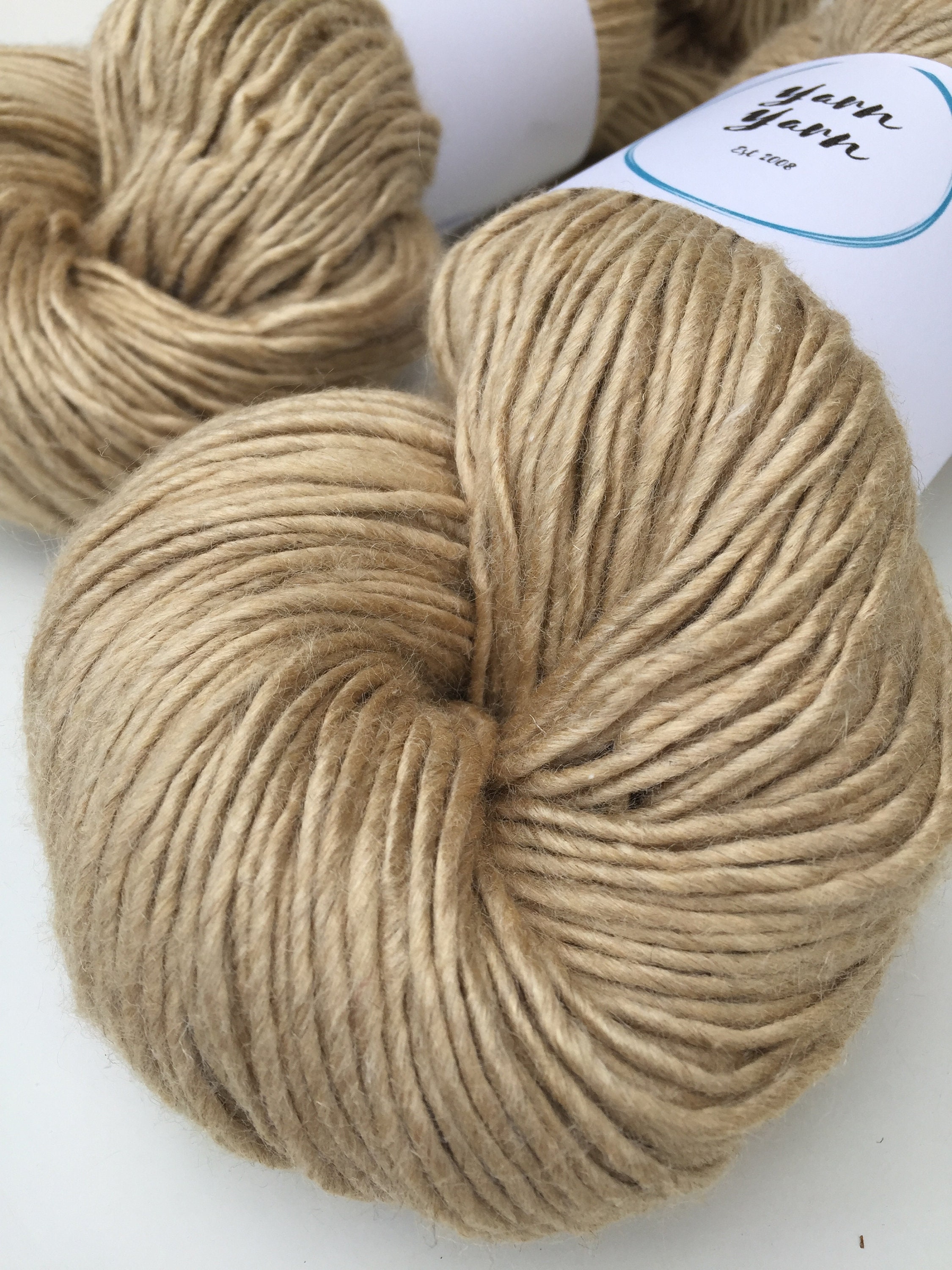 Organic Muga silk yarn 100g. Ahimsa yarn peace silk super Etsy