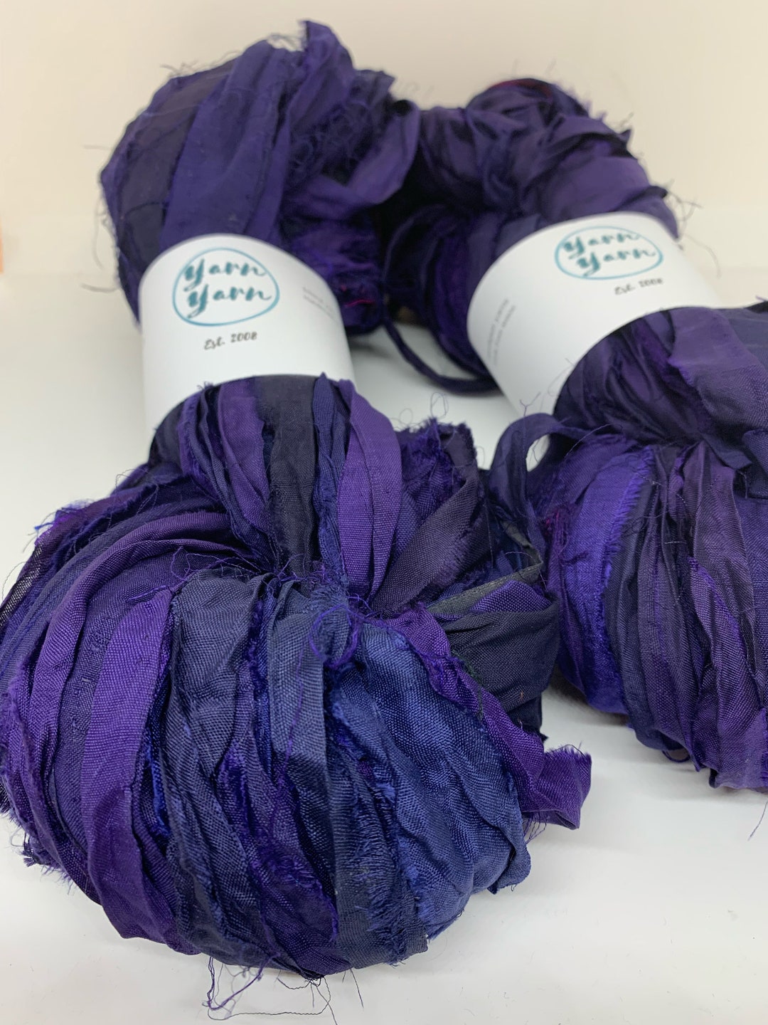 Sari Silk Ribbon, 5 Metres, Dark Ink Blue. Journal Making, Flower Art ...
