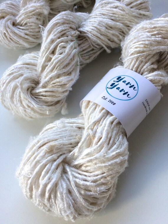 vegan friendly super soft. ethical yarn space dyed Banana yarn 5 yard mini