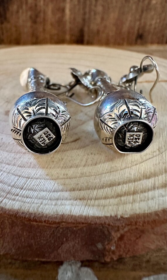 WATERING FLOWER VASE Statement Dangle Earrings | … - image 8