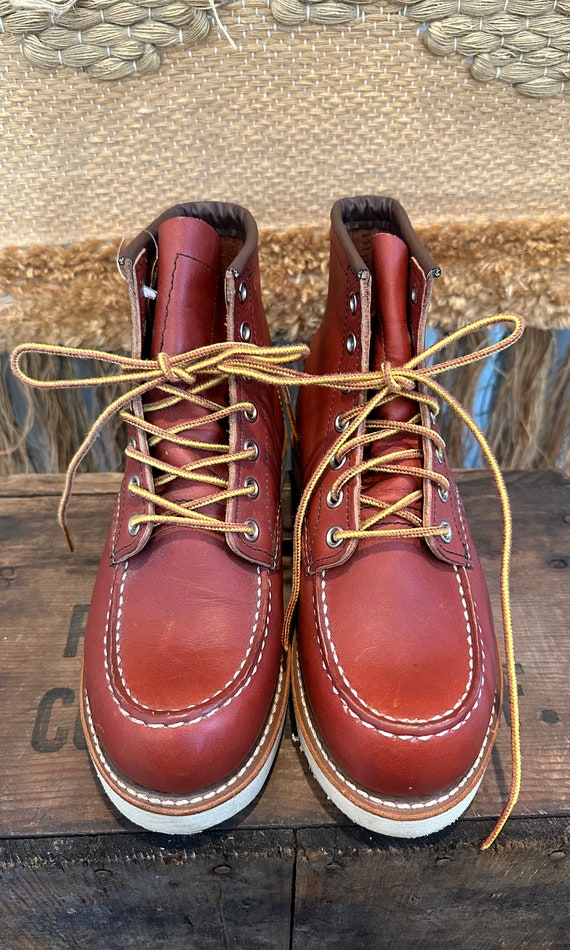 Red wing shoes combat boots best sale