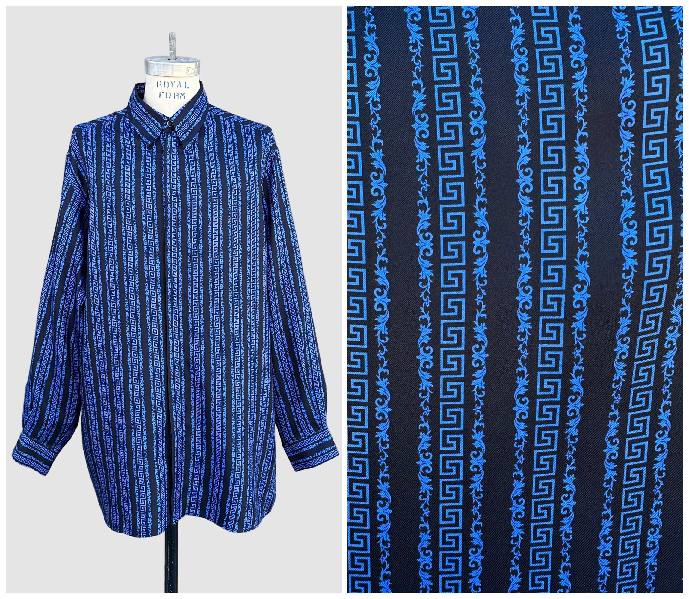 Men Vintage Gianni Versace Silk Shirt - Etsy