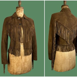 RRL RALPH LAUREN Vintage Style Suede Fringe Jacket