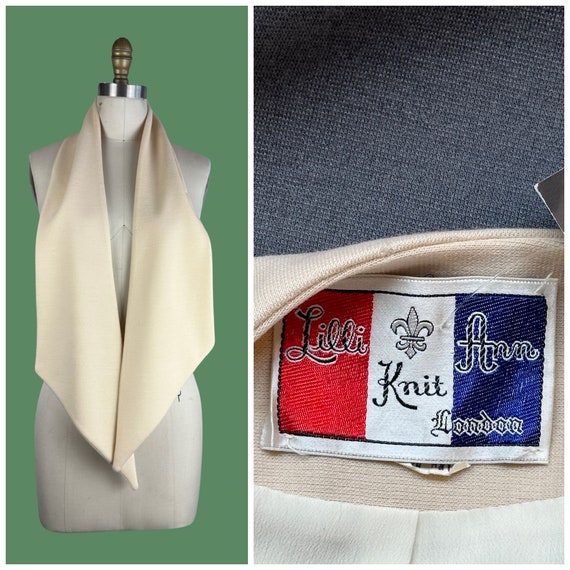 LILLI ANN KNIT London • Vintage 60s Coat Dress an… - image 10