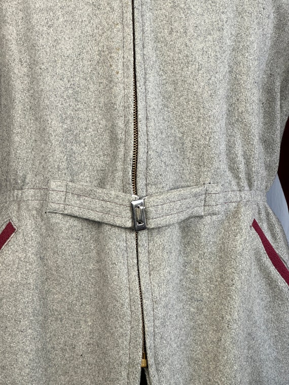 TWO TONE Vintage 40s Sportswear Jacket, 1940s Bur… - image 7