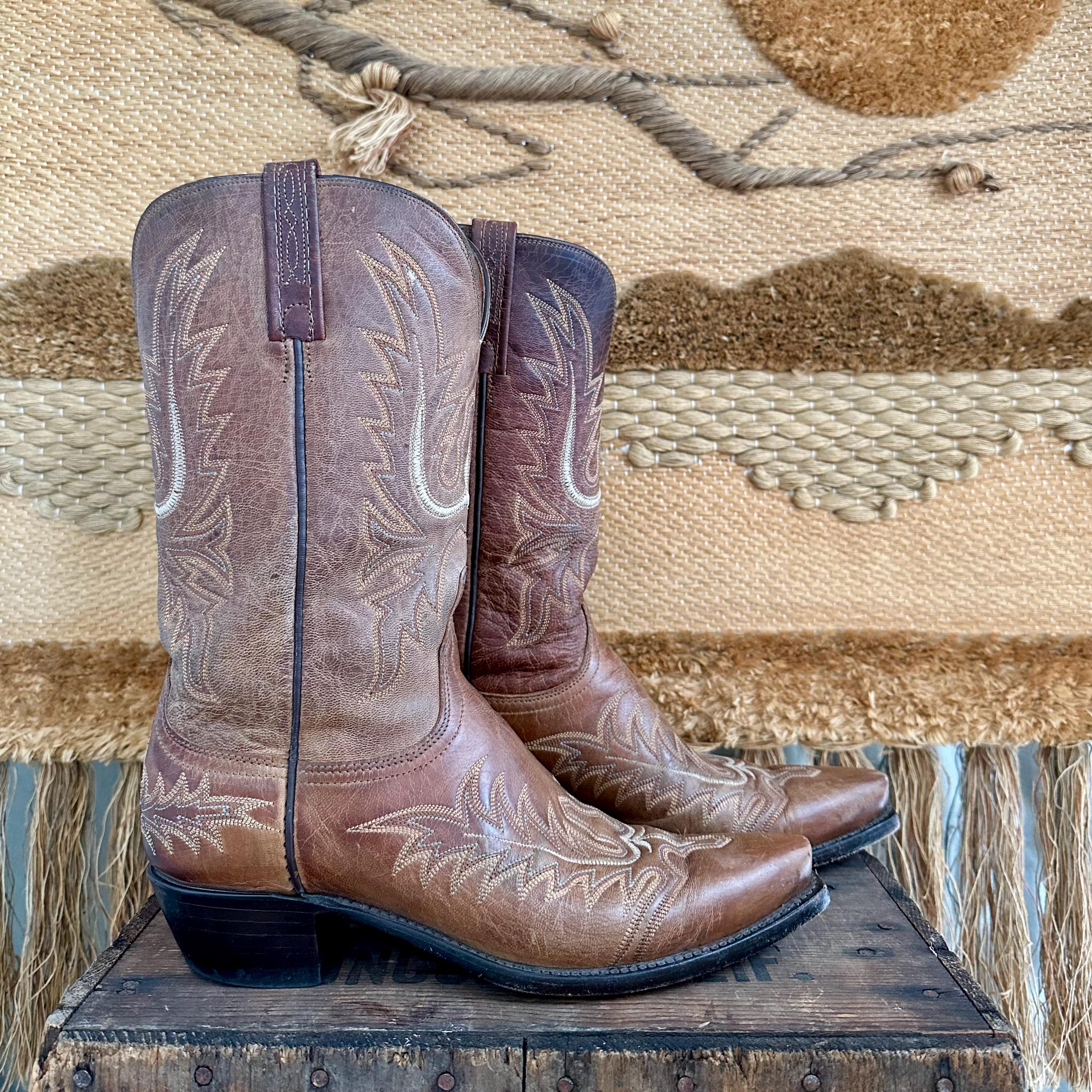 Lucchese women boots - Etsy 日本