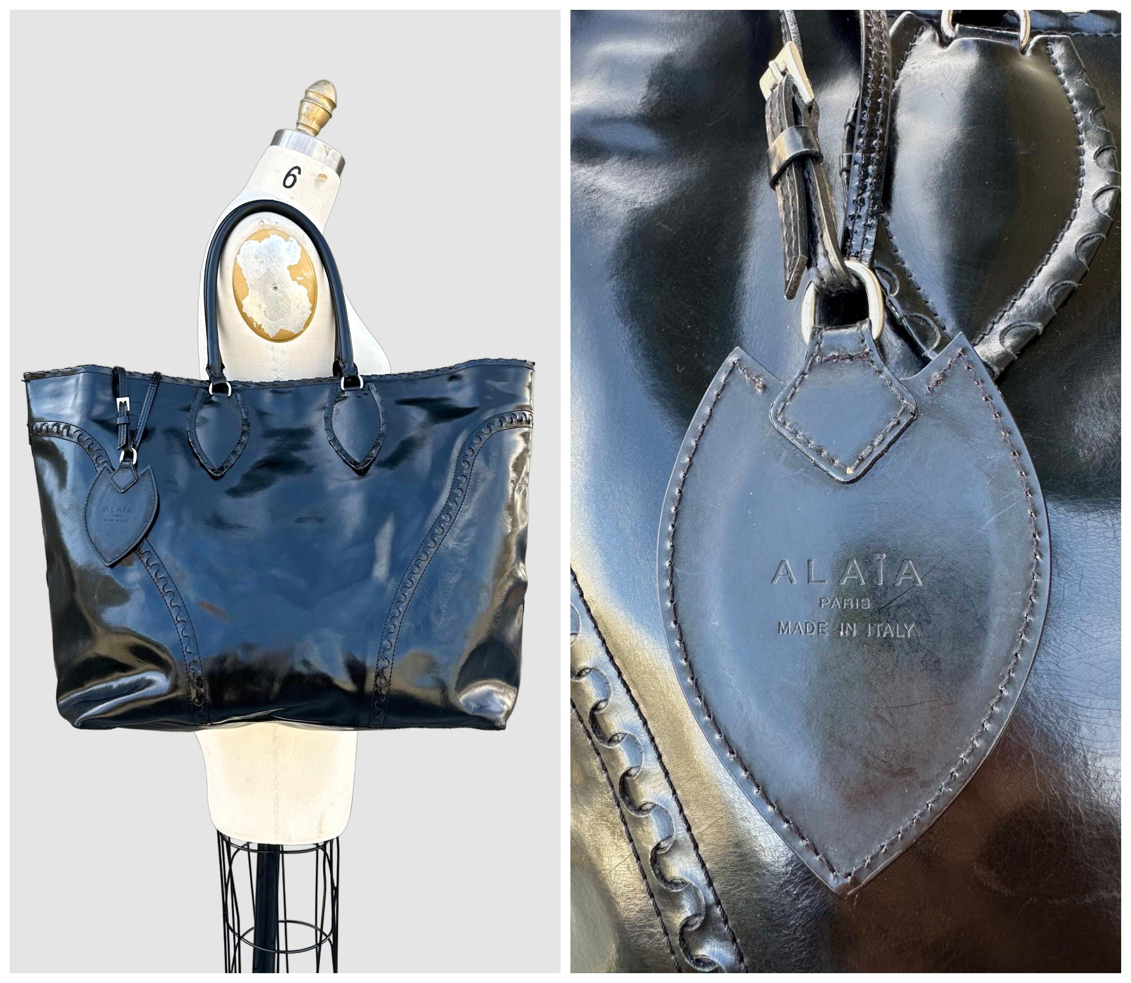 90's Italian Leather Handbag - Etsy
